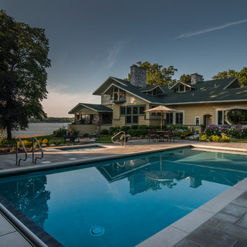 Lake Delavan, WI Swimming Pool and Hot Tub
