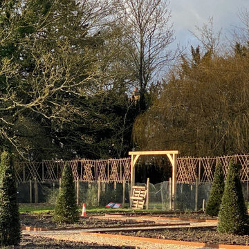 Traditional Formal English Garden