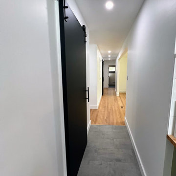 Some before and during our current Jefferson Heights, Catskill NY complete home