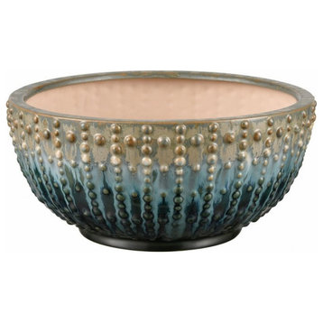Cross Royd - Bowl-4.75 Inches Tall and 10.25 Inches Wide - Decor - Decorative