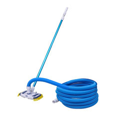 vidaXL Swimming Pool Vacuum w/ Telescopic Pole and Hose Cleaning Set Outdoor