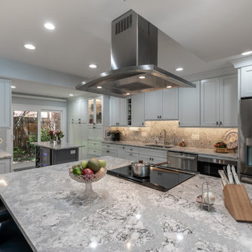 Galley Kitchen Transformed into Gem of the House in Reston VA