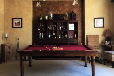 Napa, CA project / Constantine style convertible pool table