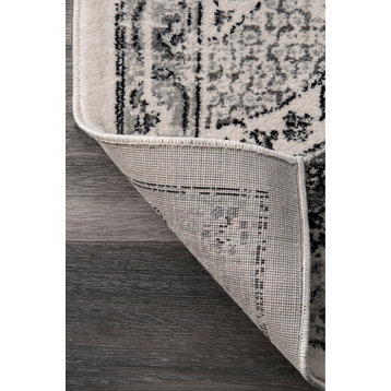 nuLOOM Vintage Minta Transitional Area Rug, Gray, 4'x6'