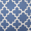 DII Polyester Bin Lattice French Blue Rectangle Medium