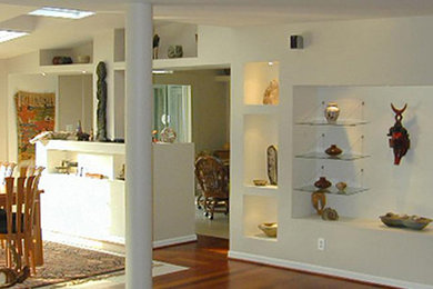 Design ideas for a contemporary home design in Baltimore.