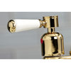 Kingston Brass KB8492DPL Paris Bar Faucet, Polished Brass