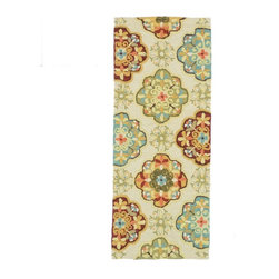 Loloi Rugs - Loloi Olivia Area Rug - Ivory / Sage Ivory White - OLVAHOL03IVSG2050 - Rugs