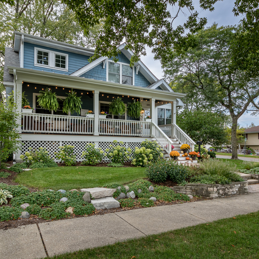 Cape Cod Cottage Front Porch Oasis