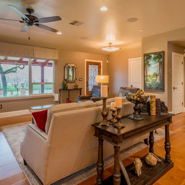 Ranch House to Transitional Style Remodel