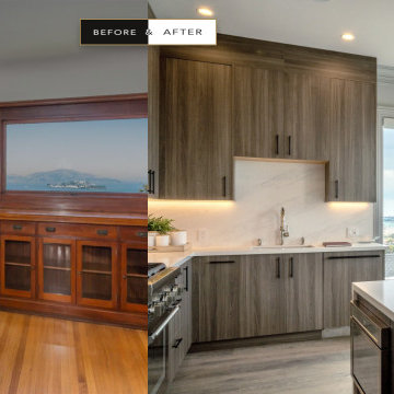 Kitchen Before & After • Atelier Noël