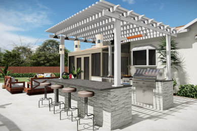 Minimalist patio photo in Los Angeles