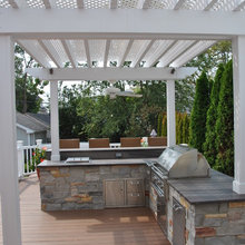 outdoor kitchen