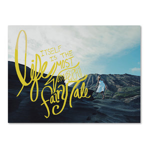 COASTAL ART PRINT The Ocean Is Calling And I Must Go by Leah Flores Poster 13x19