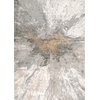 nuLOOM Contemporary Abstract Cyn Area Rug, Silver, 8'10"x12'