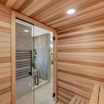 Enterprise Rustic Farmhouse Master Bathroom
