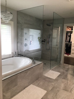 Master Bathroom layout 11'x11' thoughts please!
