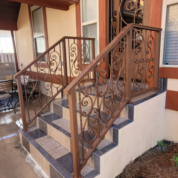 Terry Cove Scrolled Railing