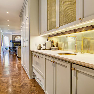 Calcutta Nuvo Ceasarstone Quartz Kitchen