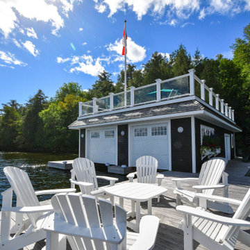 Elegant Muskoka Boathouse