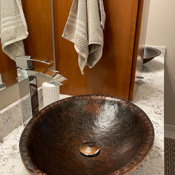 20" Oval Hand Forged Old World Copper Vessel Sink (PVOVAL20)