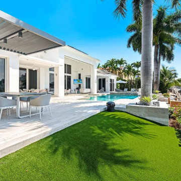 Incredible Miami Mansion With Solar Panels