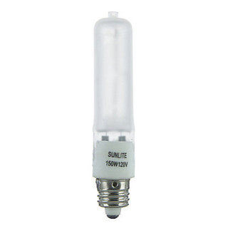 Sunlite 150 Watt, Single Ended T4, Mini Can Base, Frost, 5 Pack -  Transitional - Halogen Bulbs - by BULB CENTER | Houzz