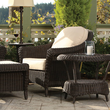 Outdoor Wicker Club Chair