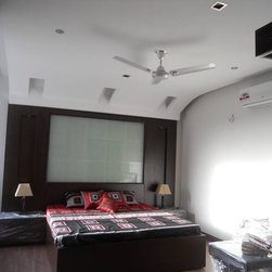 Sample Flat Interiors at Shivalik City - Beds