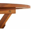 vidaXL Outdoor Dining Table Folding Patio Porch Garden Table Solid Acacia Wood