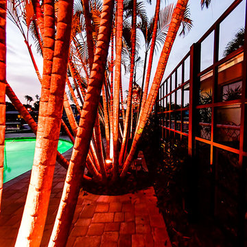 Pool Trellises with Posts