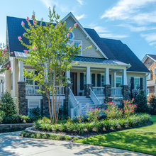 Exterior of New Garage and Home