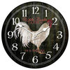 Rooster Tavern Clock, 12"