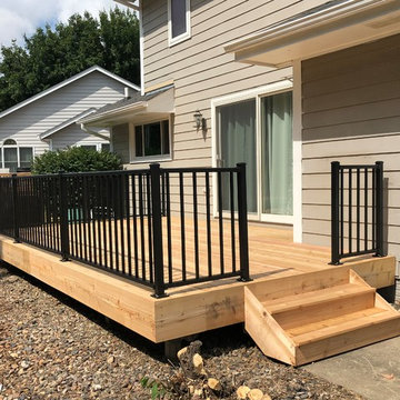 Urbandale, IA Cedar deck