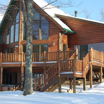 Duplex Log Cabin