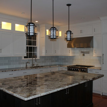 Shrock Shaker Style Cabinets, Copenhagen Granite from Vitoria-Brazil