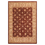 Bareens Designer Rugs - Oriental Ziegler Eve Brown Beige Hand-Knotted Wool Rug - 8'2'' x 9'7'' - Enhance the ambiance of your home with this magnificent Persian-influenced Turkish hand-knotted rug made by skilled artisans capable of creating the most exceptional vegetable dyes and hand-spun wool. This exquisite handmade rug is a one-of-a-kind Peshawar Kafkaz, otherwise identified as Chobi, Chobi Peshawar, Oushak, or Ziegler rug. These handmade rugs are crafted in Pakistan utilizing superior-quality wool imported from Australia, New Zealand, and Korea in two types of weaves: the Persian weave and the Mori weave. This rug is meticulously crafted by hand using the finest natural vegetable dyes extracted from local plants. The artisans use a blend of hand-spun local and fine merino wool, resulting in a rug with a compelling texture, higher lanolin content, and longer staple. The artisans occasionally incorporate natural or artificial silk into the pile to enhance specific motifs. The finished product is an awe-inspiring execution of flawless design and an understated palette that exudes elegance.