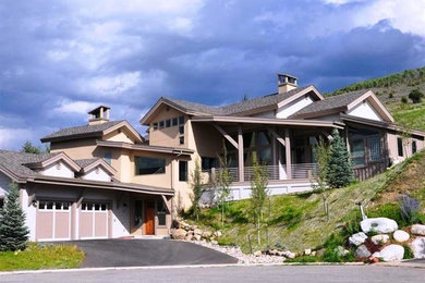 Arts and crafts exterior home photo in Denver