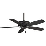 Minka Aire - Minka Aire F695-CL Kafe - - Ceiling Fan in Traditional Style - 15 inches tall by - Rod Length(s): 6 x 0.75