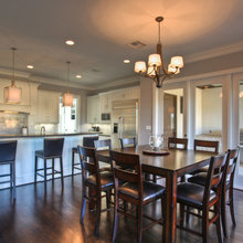 taupe and dark floors