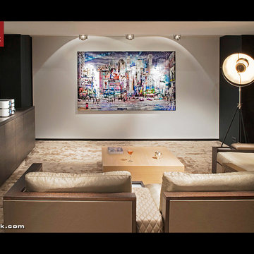 AUDIOPHILE Room with CINEAK MODULAR Seats.