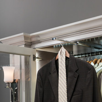 Elegant Hideaway Closet