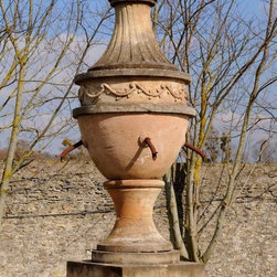 Landscaping Mediterranean Style - Outdoor Fountains And Ponds