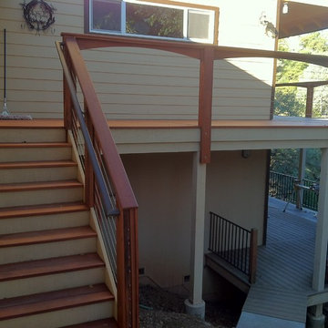 Alta Sierra Cable Railing and Tigerwood deck