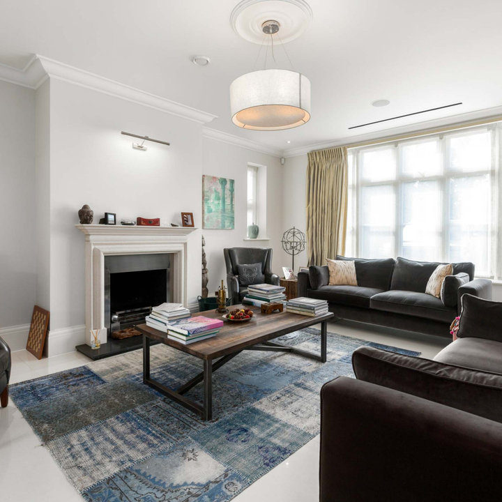 75 Beautiful Traditional Living Room Ideas and Designs July 2024