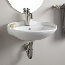 beach cliff powder room
