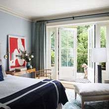 Enclosed area off of bedroom.