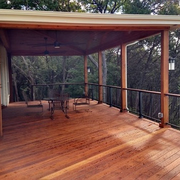 Ipe Deck and Porch on Rob Roy at the Lake in West Austin, TX