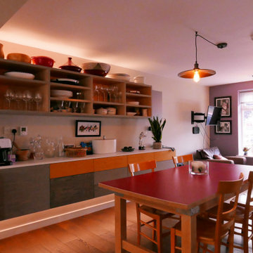 Open plan kitchen and dining, Cleveland Road