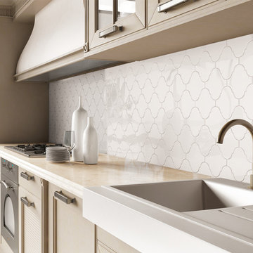 Subway Tile with All The Trimmings